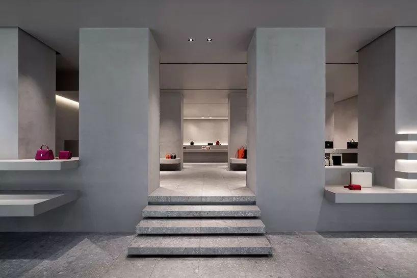 意大利顶级低奢品牌Valextra最新米兰店，打造艺术馆式的纯粹视觉享受