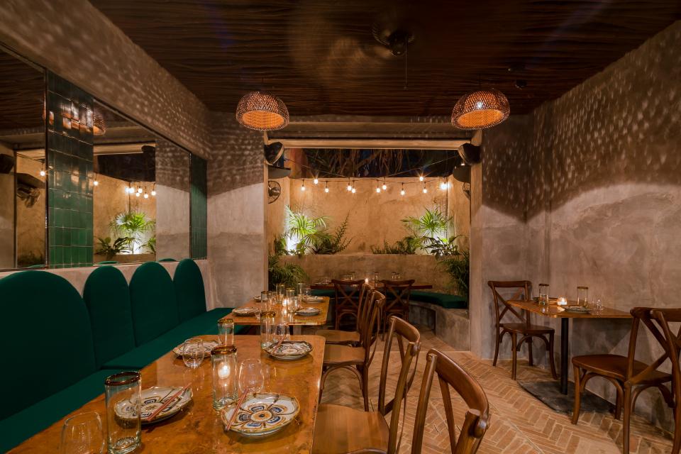 墨西哥 ACHARA 餐厅，营造出清新而休闲的餐厅氛围